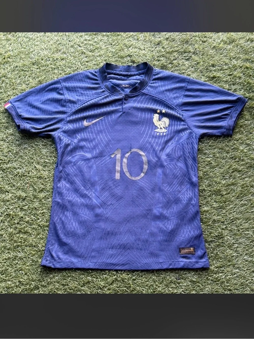 France National Team player version jersey Kylian Mbappé’s number 10